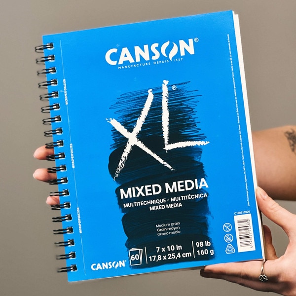 Canson XL® Mixed Media Pad 7x10 inch, 60 pgs